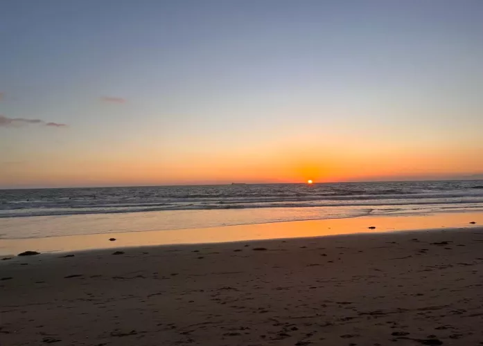 Sunset over the pacific ocean 💕 by Sure_Philosopher_879