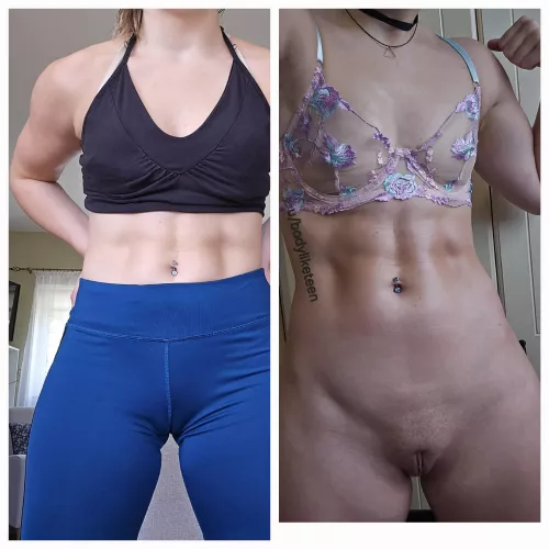 This is what guys can't see at the gym. What do you think? :)  by bodyliketeen