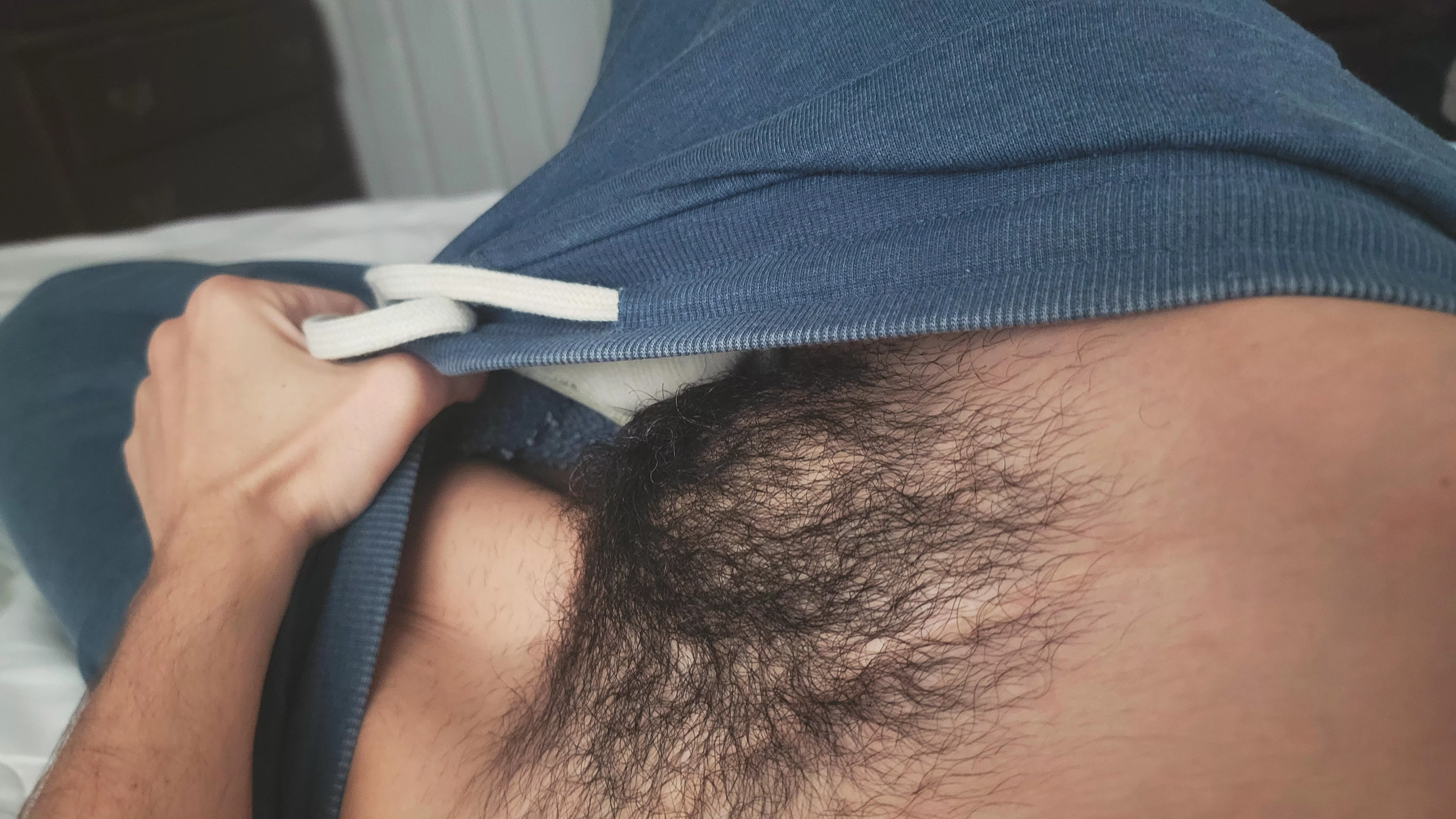 time for a trim when I start getting that dense little nose tickling mohawk over my clit posted by frankierivers_
