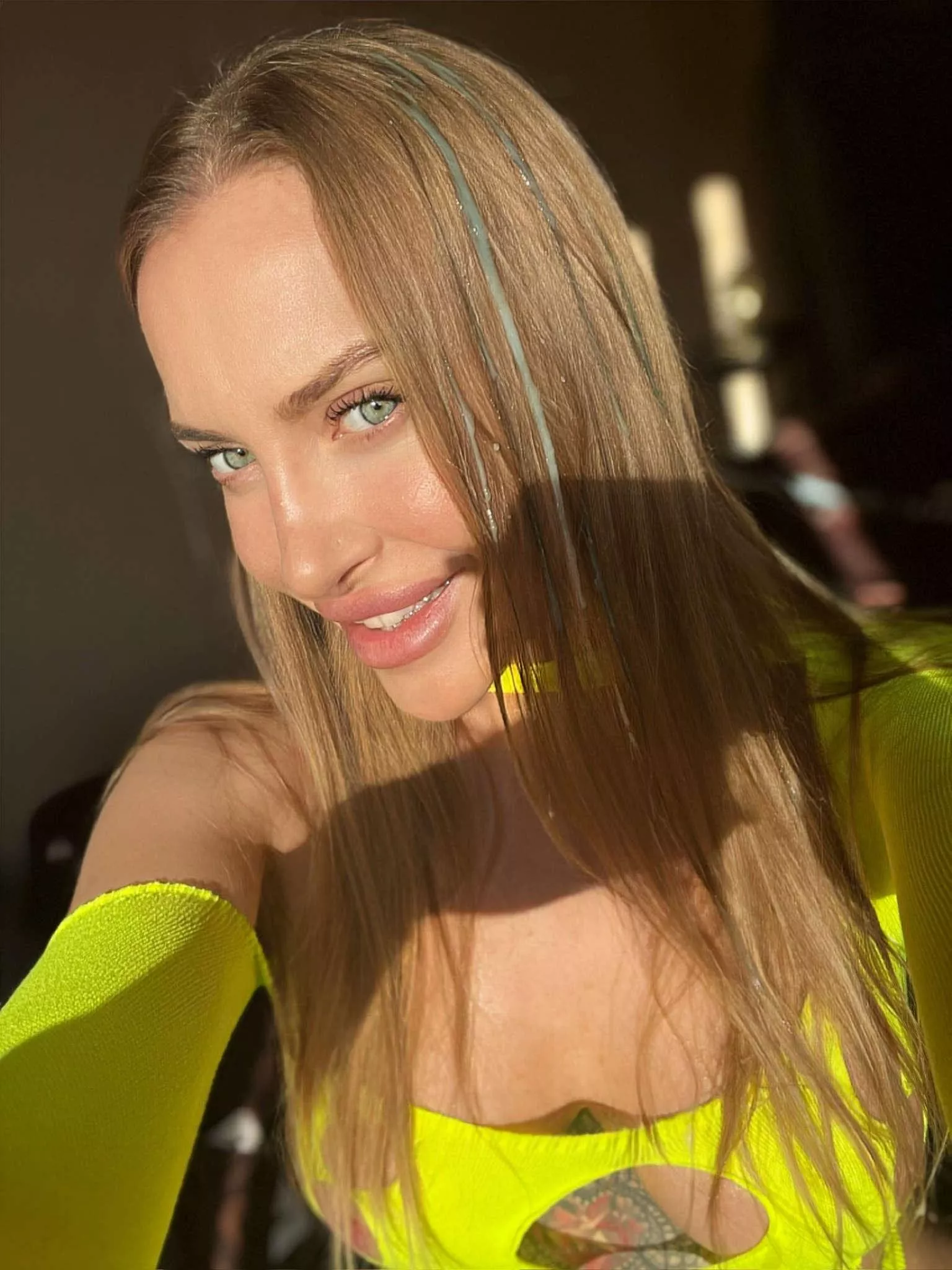 What could be better, hot blonde posted by BabySweetestt