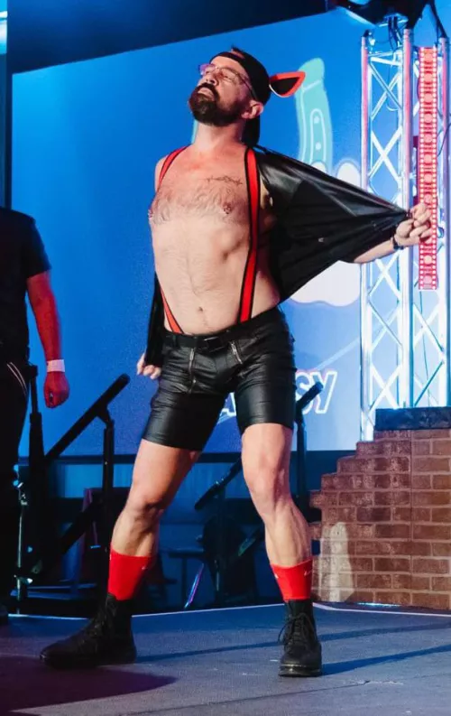 47 and taking it of on stage. Who whould have thought… by iowacowboy77