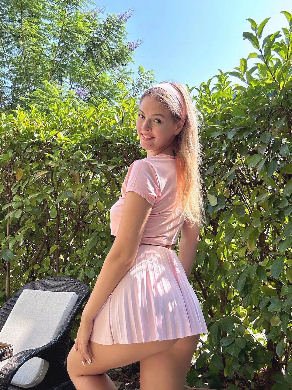 are short skirts like this welcome here too? posted by lindey5530