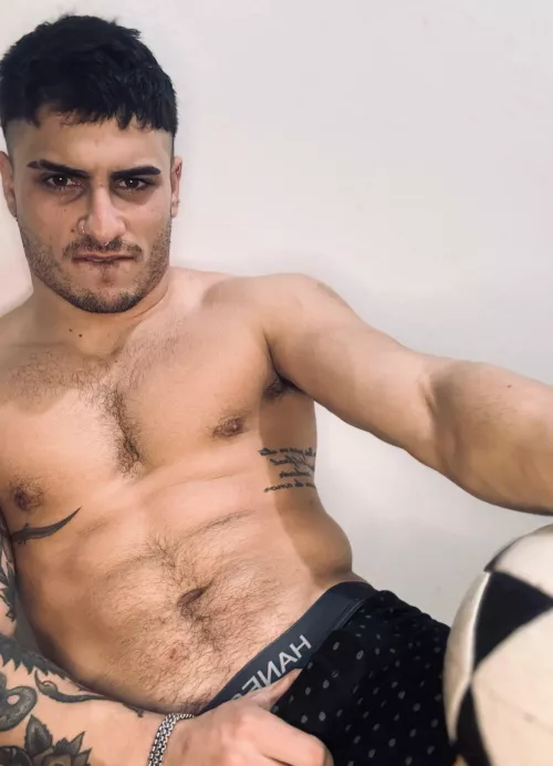 Come for the abs, stay for my cock by OlieTheKing