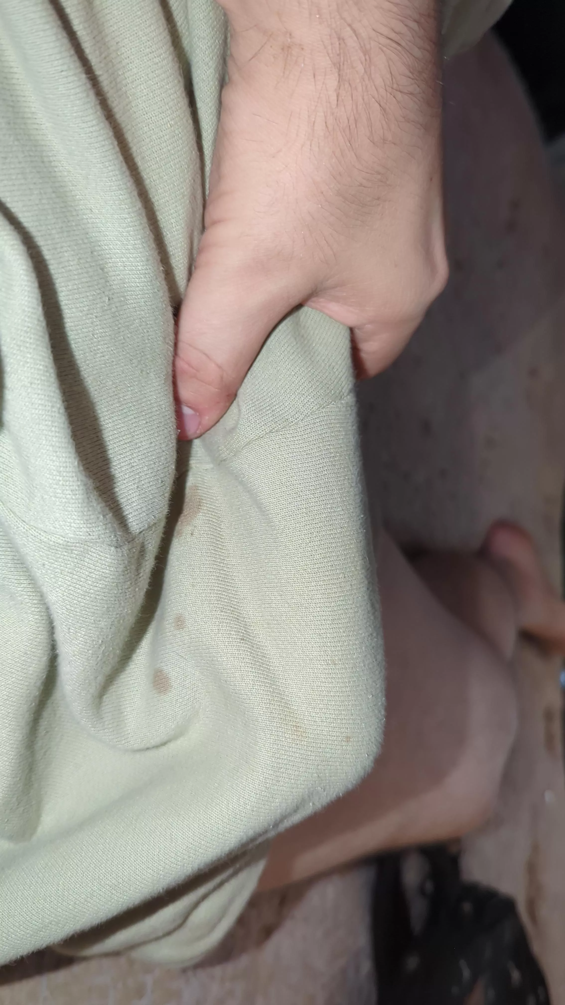 Going commando  posted by Specific-Falcon-8298