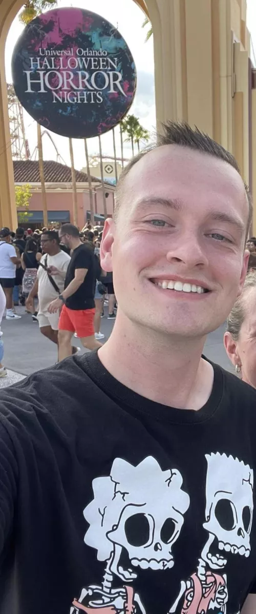 HHN last night! 😈  by NotYourSnaq