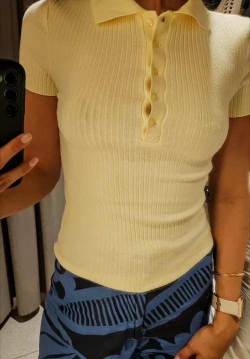 I wish someone would accidentally open my changing room...😏 by Soley_Yours_Alone