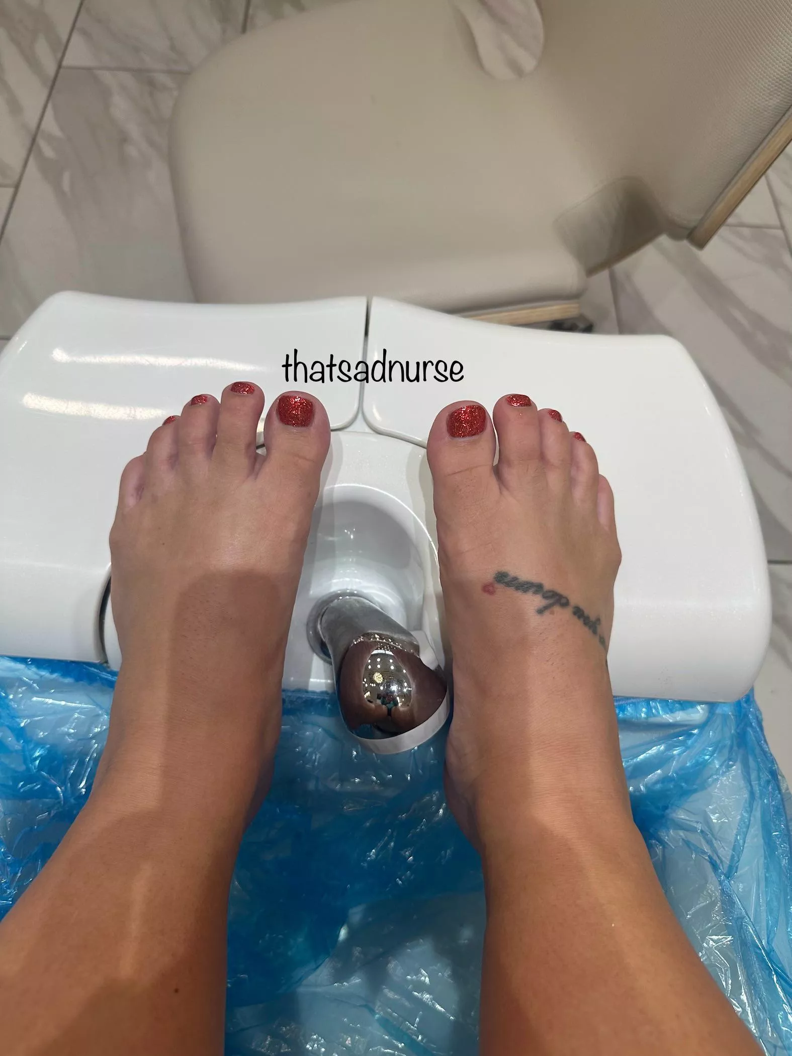 New pedi color posted by ThatSadNurse