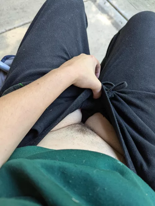 No panties while I did yardwork yesterday  by Rude_Complex_1554