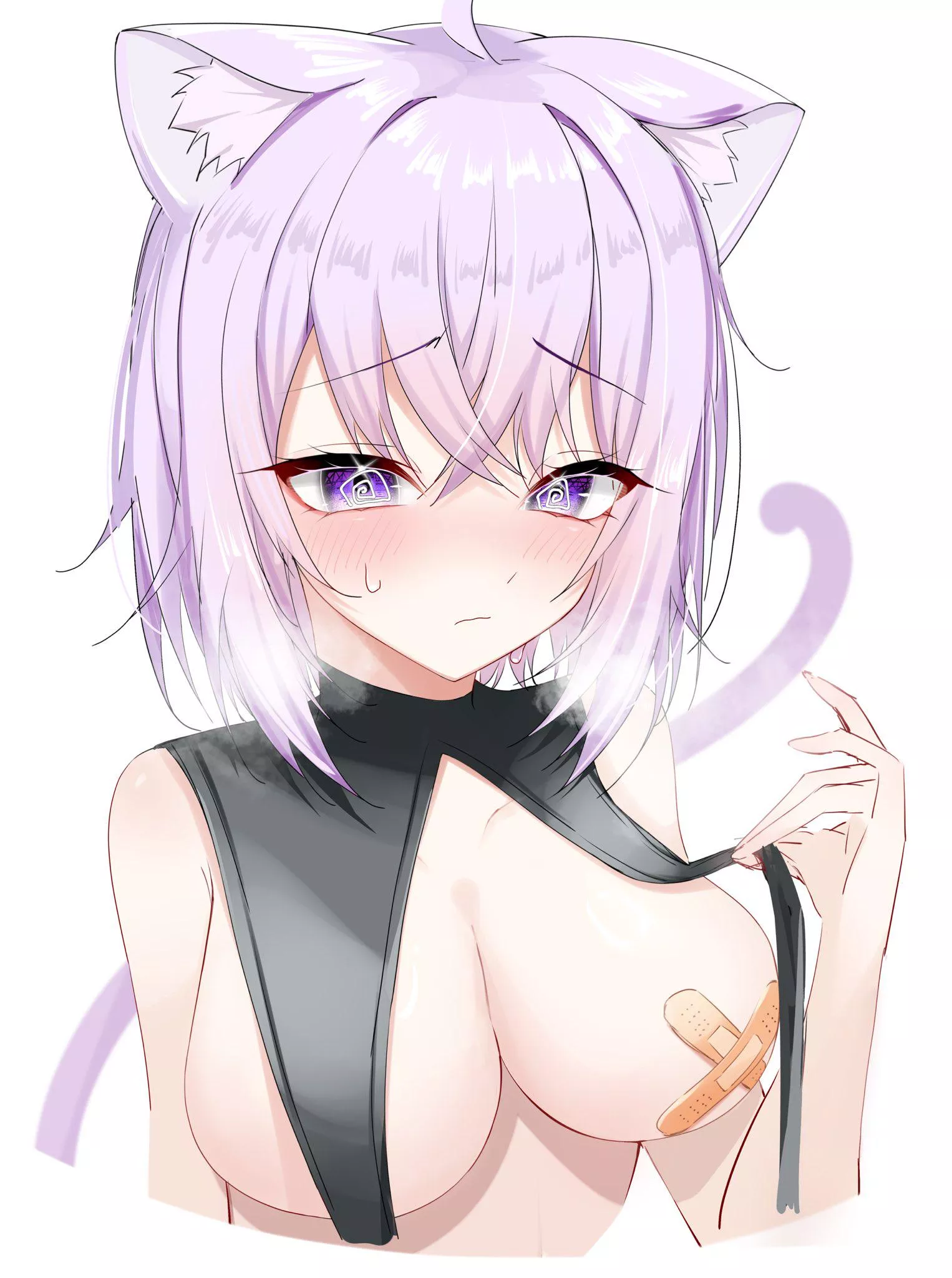 Oh no Okayu has bandages on her boobs posted by marxsander2016