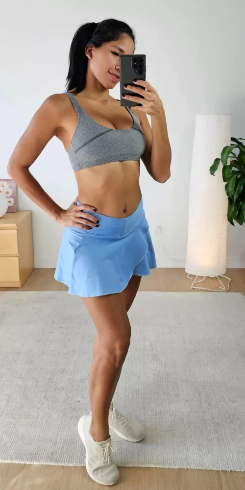 Perfect outfit for tennis by baddiexgirl