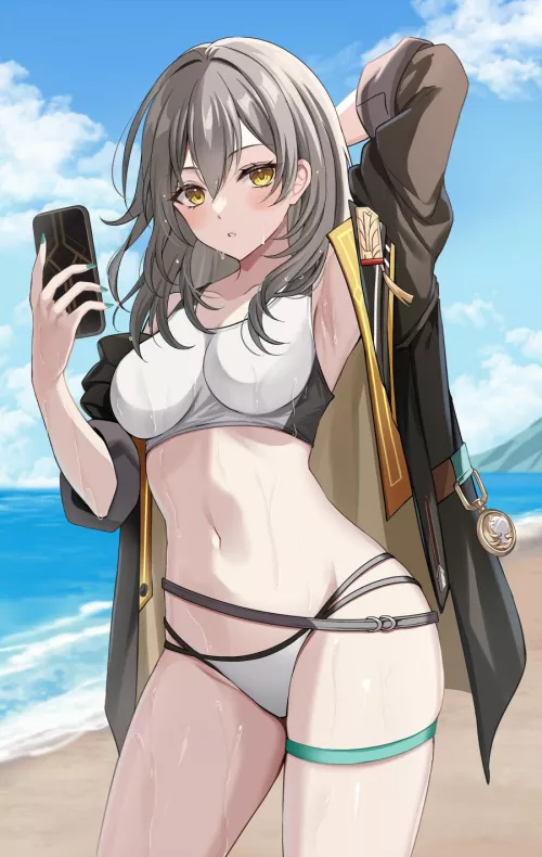 Stelle [Honkai Star Rail] by CheetahSperm18