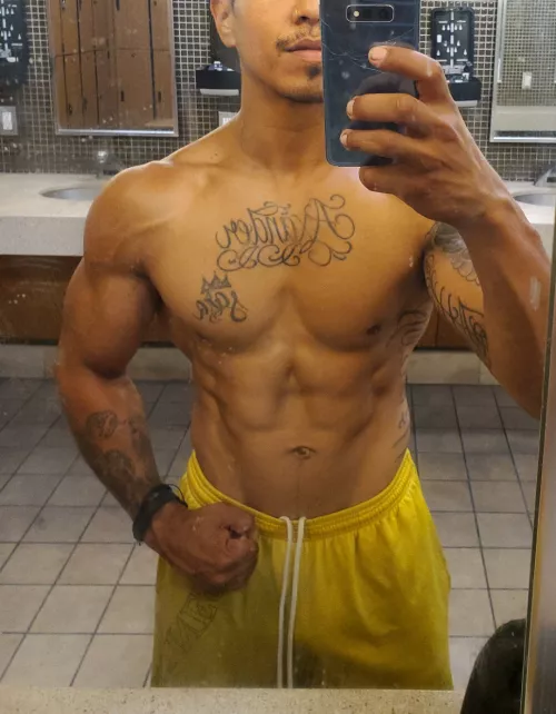 Sweat it out Saturday by shortking_fit