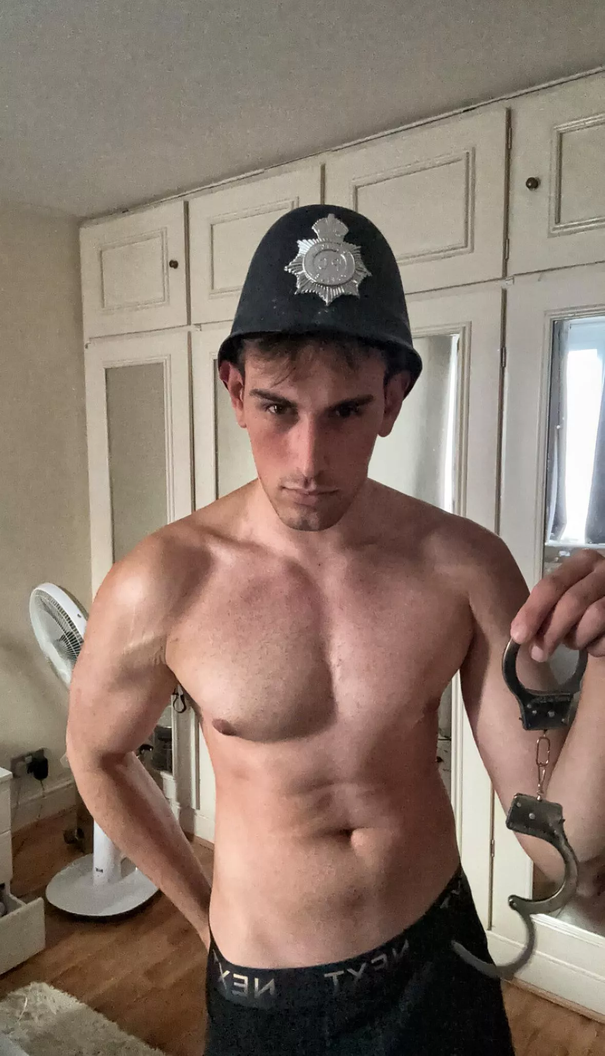 Would you be happy if I arrested you and fucked you in the back of my police car?  posted by AlejaRose03