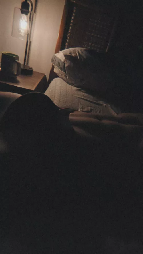 Laying back waiting for you to pull it out  by baxterbungee