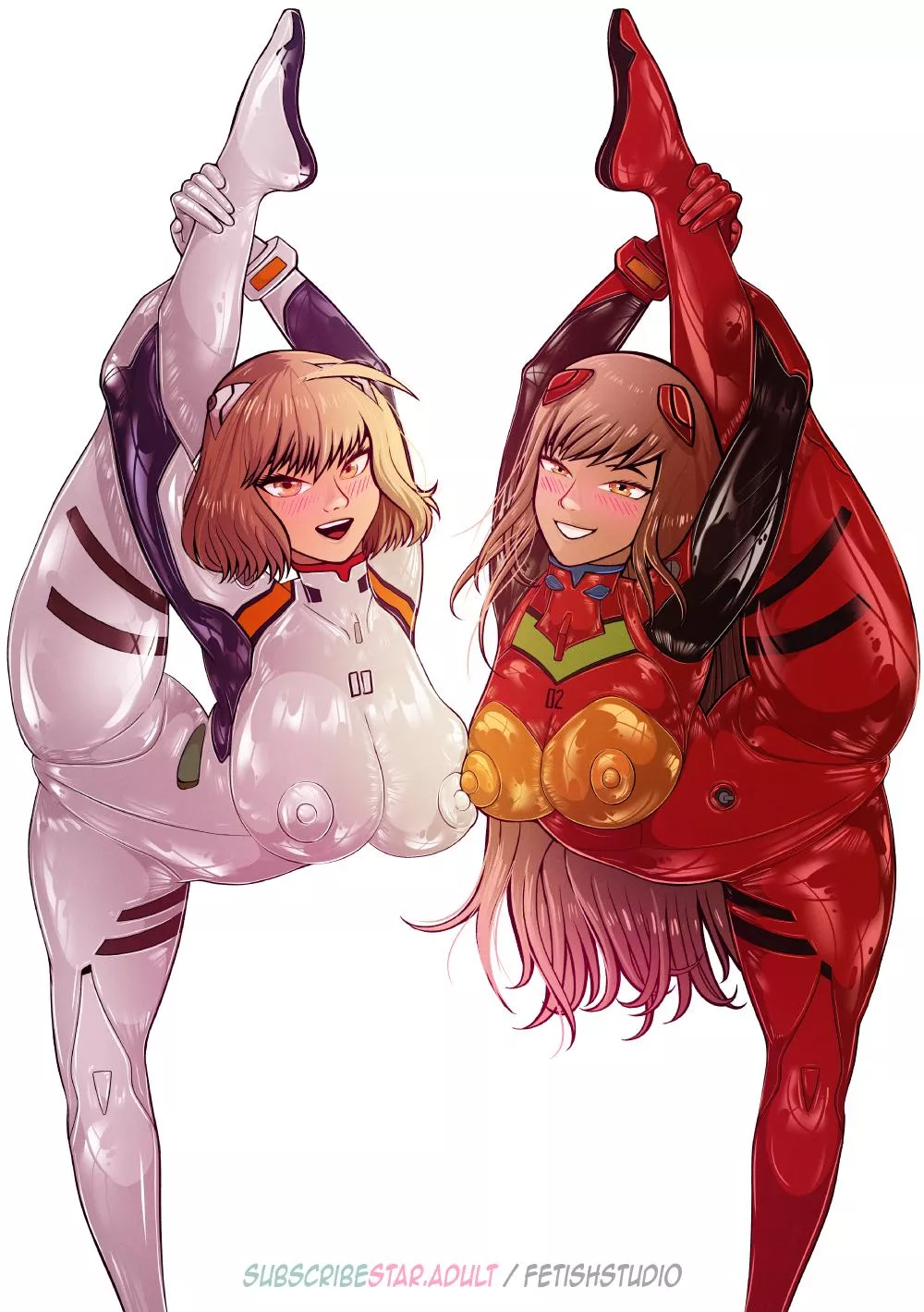 Anis&Rapi [NIKKE x EVA] posted by Bulky_Wasabi5882