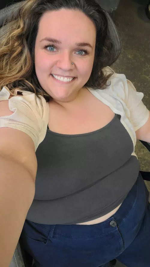 Felt really pretty at work with the sun's rays shining down. by ToasterDee