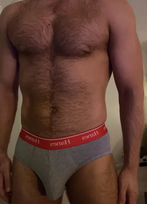 Hanes kind of day 🙌🏻 by HairyJock87