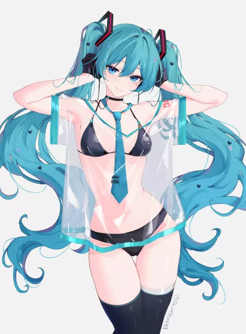 Hatsune Miku by xSaviour_N