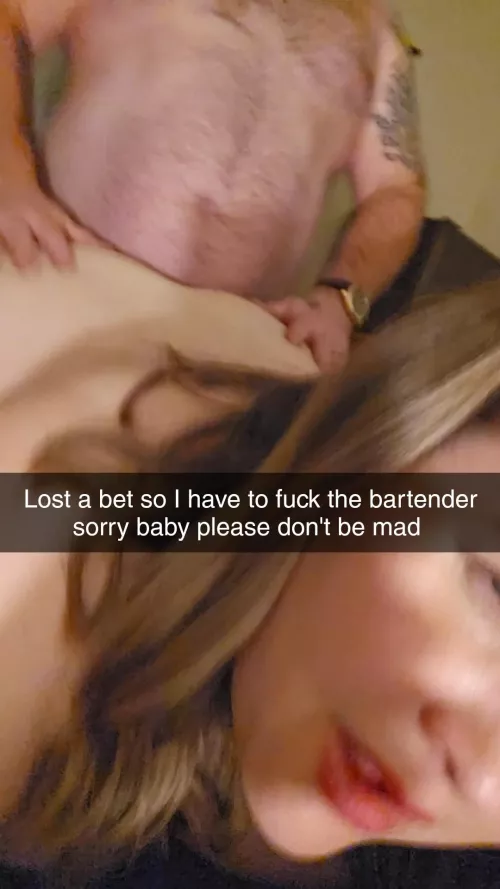 Hubby asked how girls night was going, don't think he liked my answer  by Fun-Professional3699