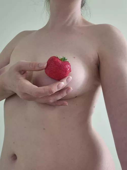 I dont have a cherry but I have a strawberry  by BlackCat_Official