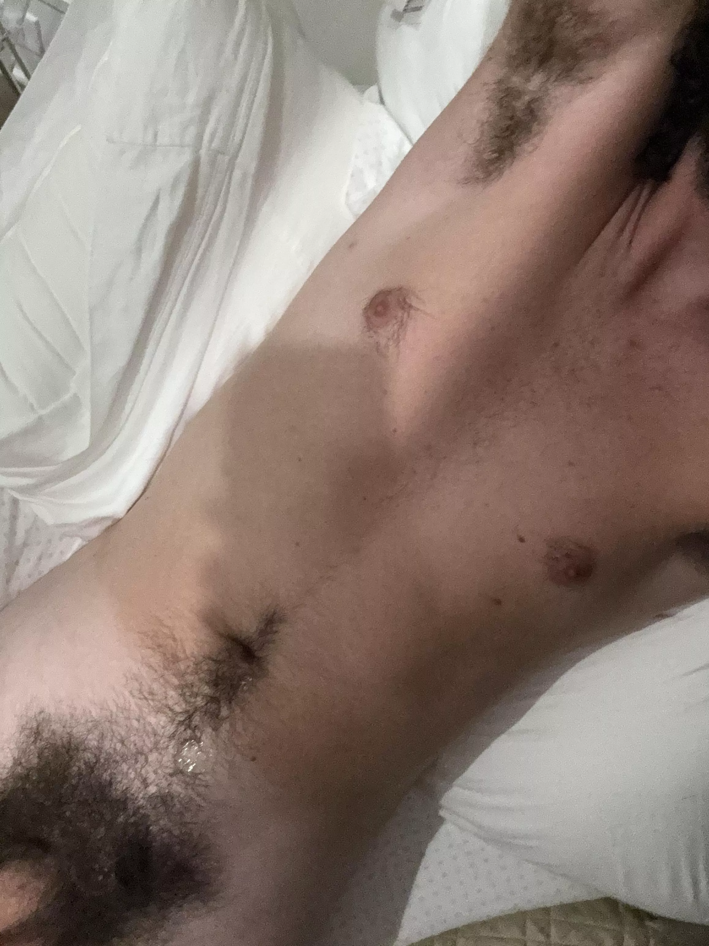 No shower, very sweaty.  posted by jackgrimes426