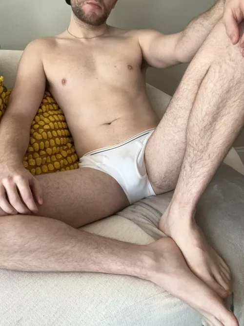 Time to kick back and relax in my tighty whities 😉 by Boy4Briefs