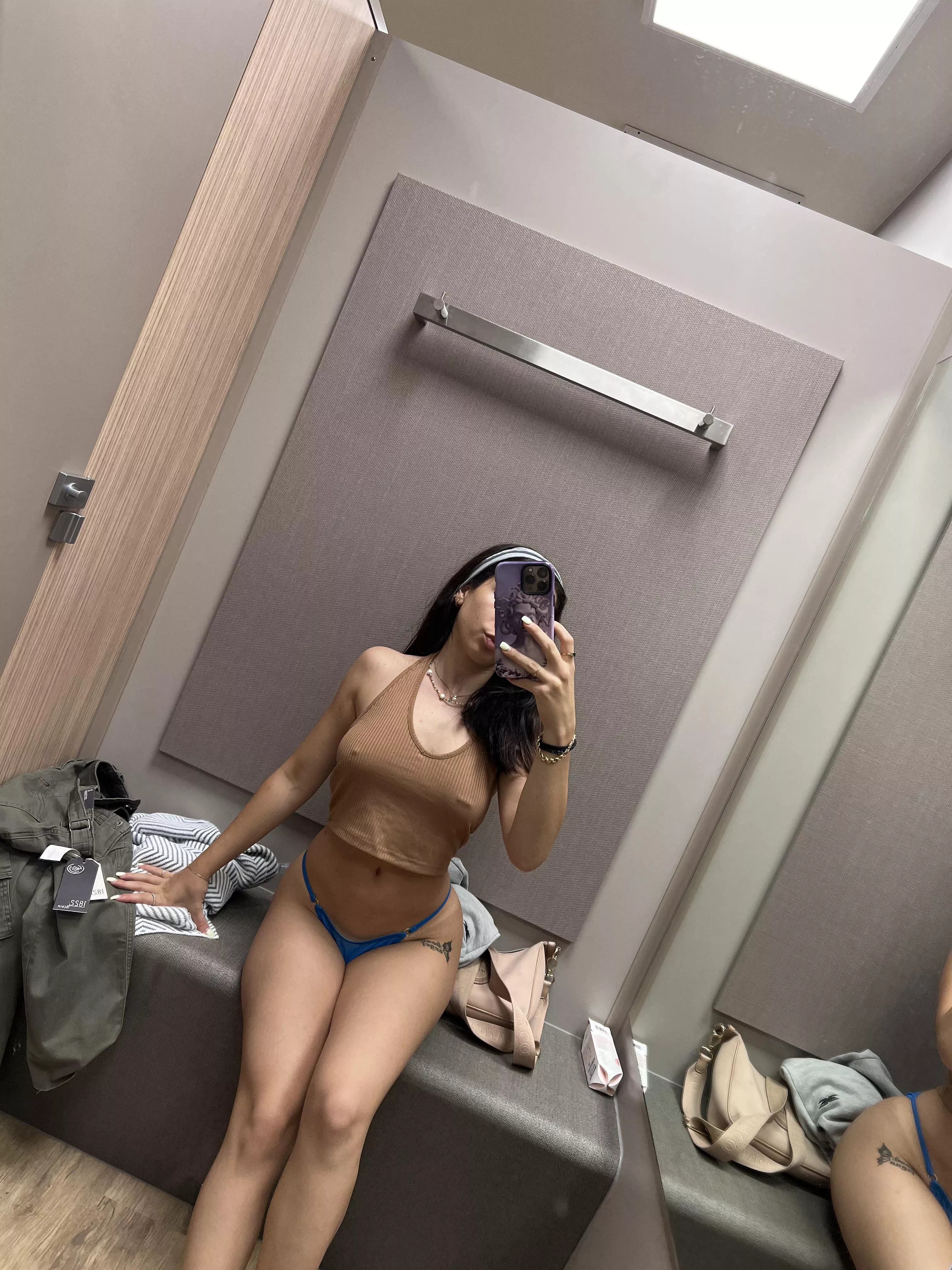 Trying on new pants  posted by xhotbunnyx