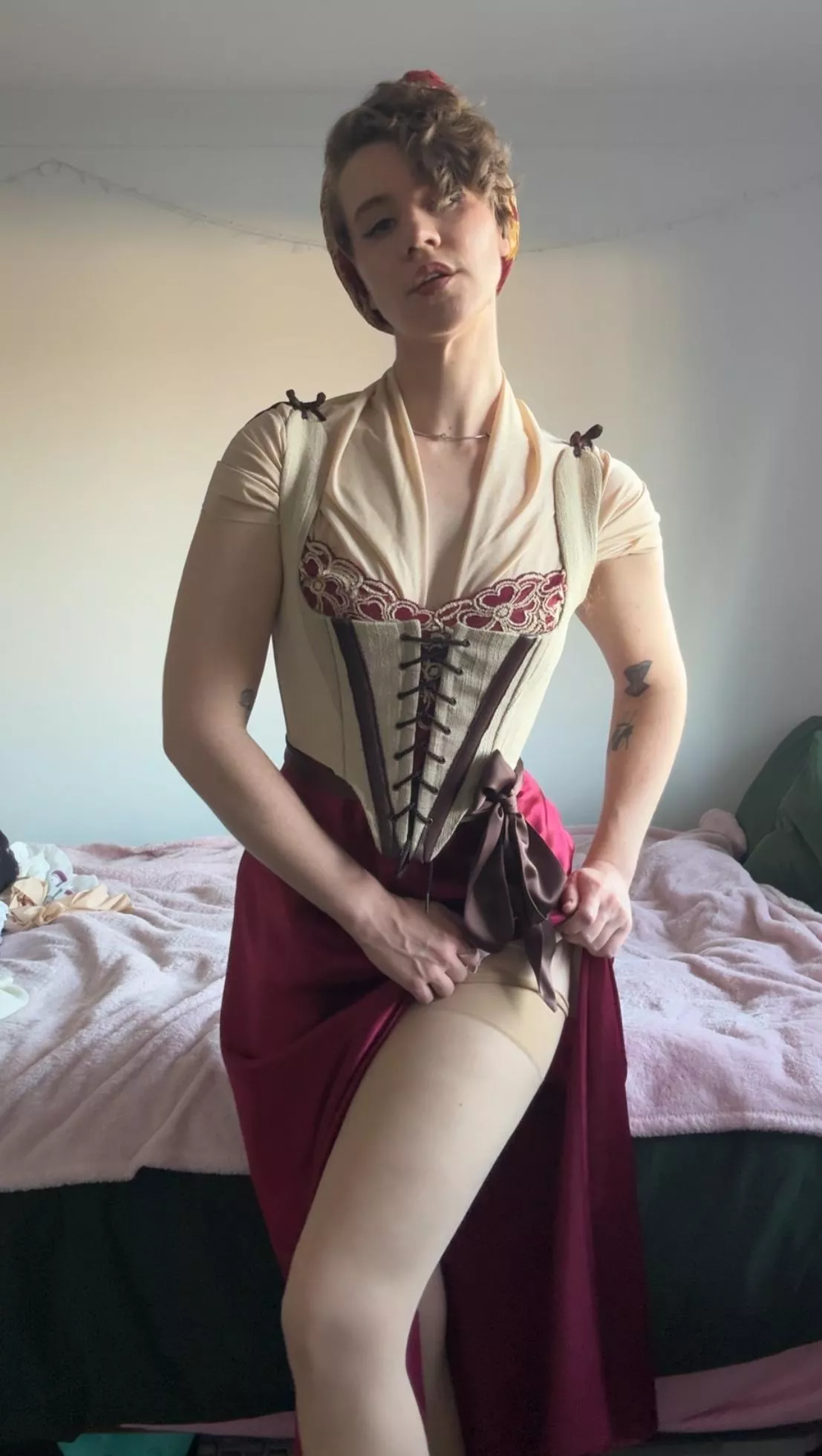 Corset tight, morals loose posted by DonnaMaeTrichs