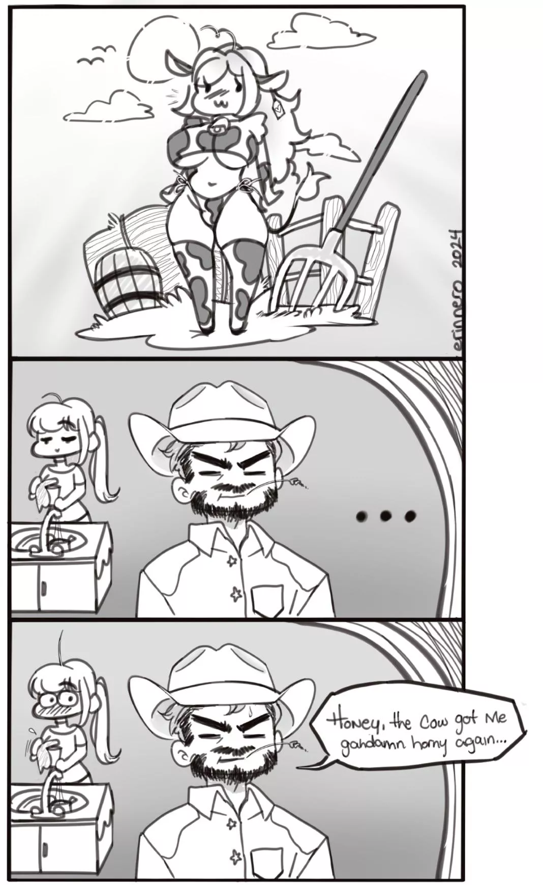 Friend made a small comic for the first time posted by thatderp9