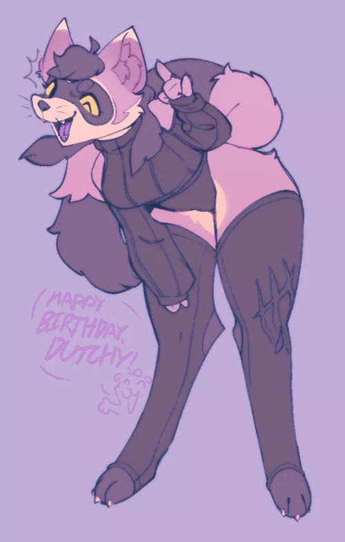 full time job + art block, here's a recent flat color drawing I've done tho! (art by me) by rob0shreder