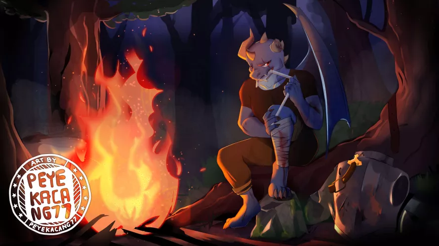 in this harsh time, all u need is rest ~ (@peyekacang77) by peyekacang77_