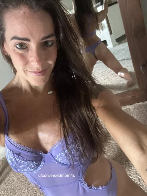 Lingerie Mombod. What do you think of purple? by convincedmom4u