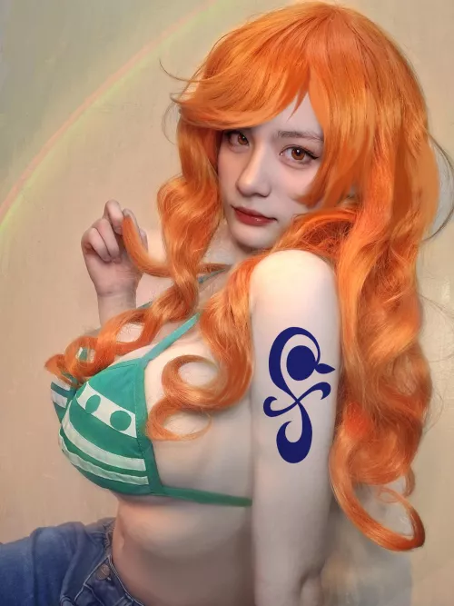 my lore-accurate Nami (One Piece)🎃🍊 by lucyyy_shy