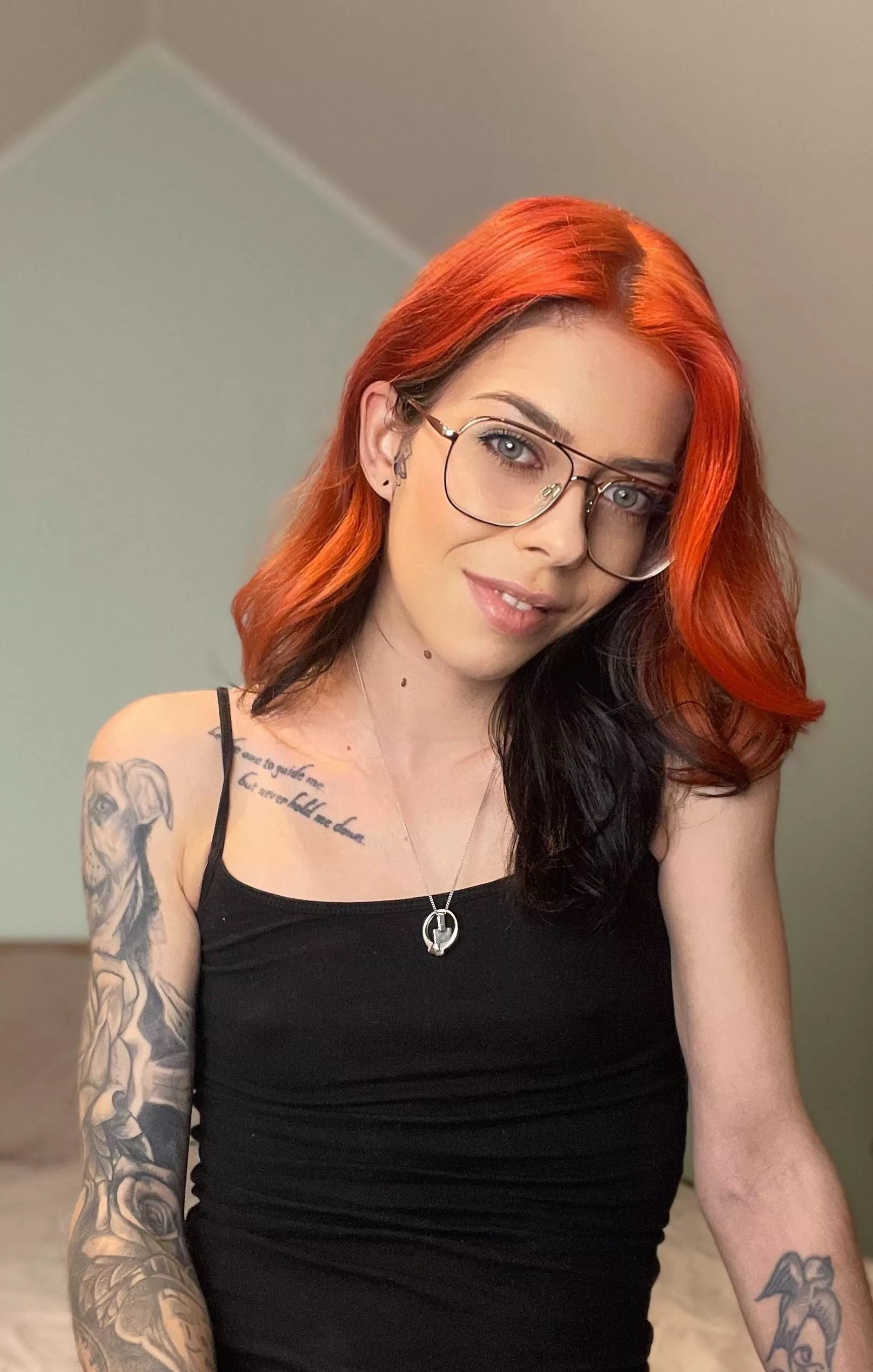 No titties so no bra needed😜 posted by LilaGreyy