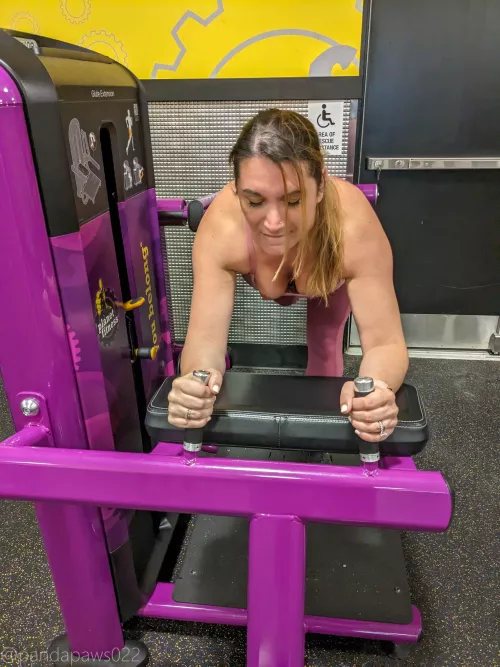 Oops, my titty fell out. I think that burns more calories by pandapaws022