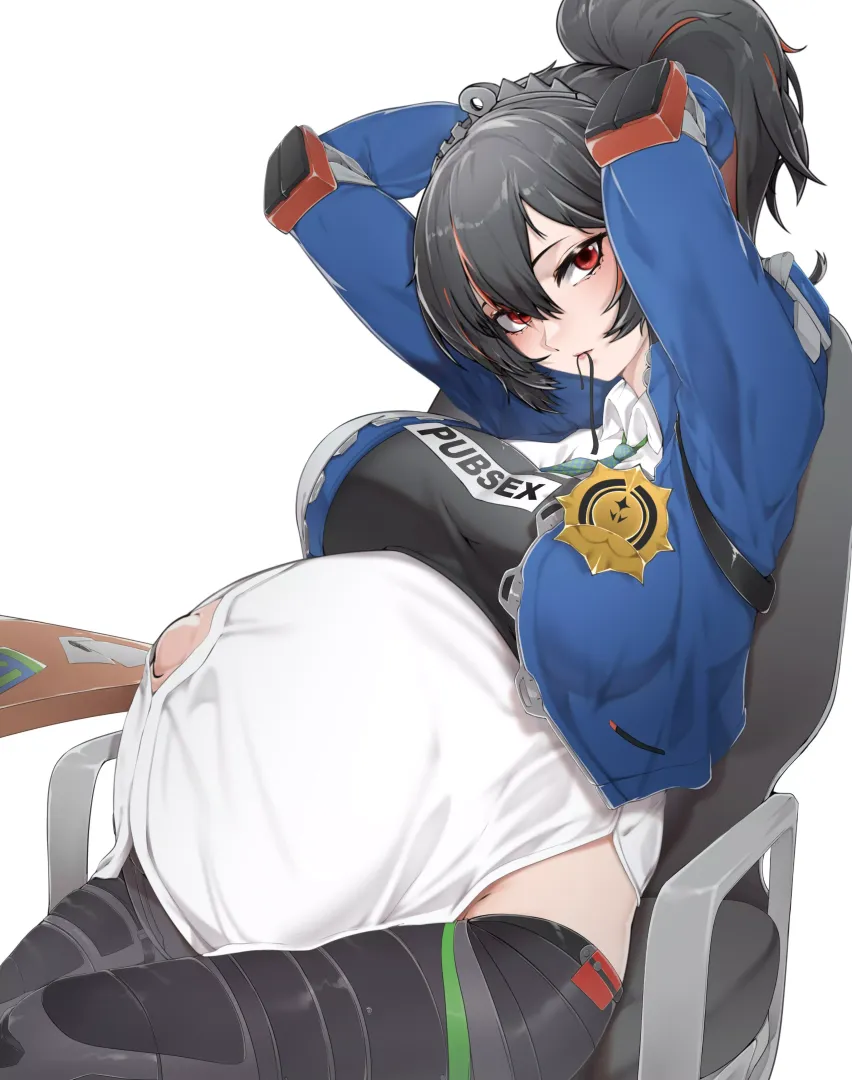 Pregnant Zhu Yuan by HeavyLancerthe8th