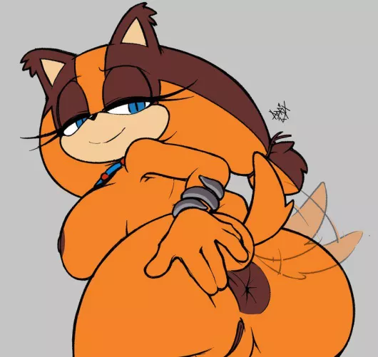 Sexy Sticks loves wagging her tail [F] (a1x1az) by RainDMask