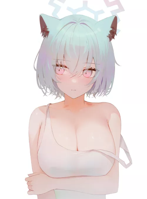 Shigure's outfit slightly coming off by marxsander2016