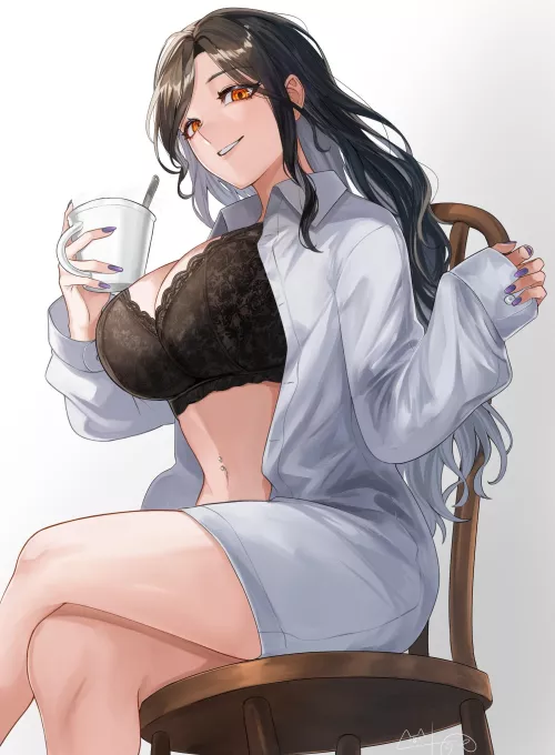 Shirayuki Tomoe [Nijisanji] by CheetahSperm18