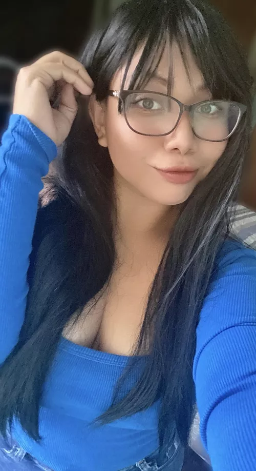 Thankfully my long hair should cover the pokies  by SexyAzucena