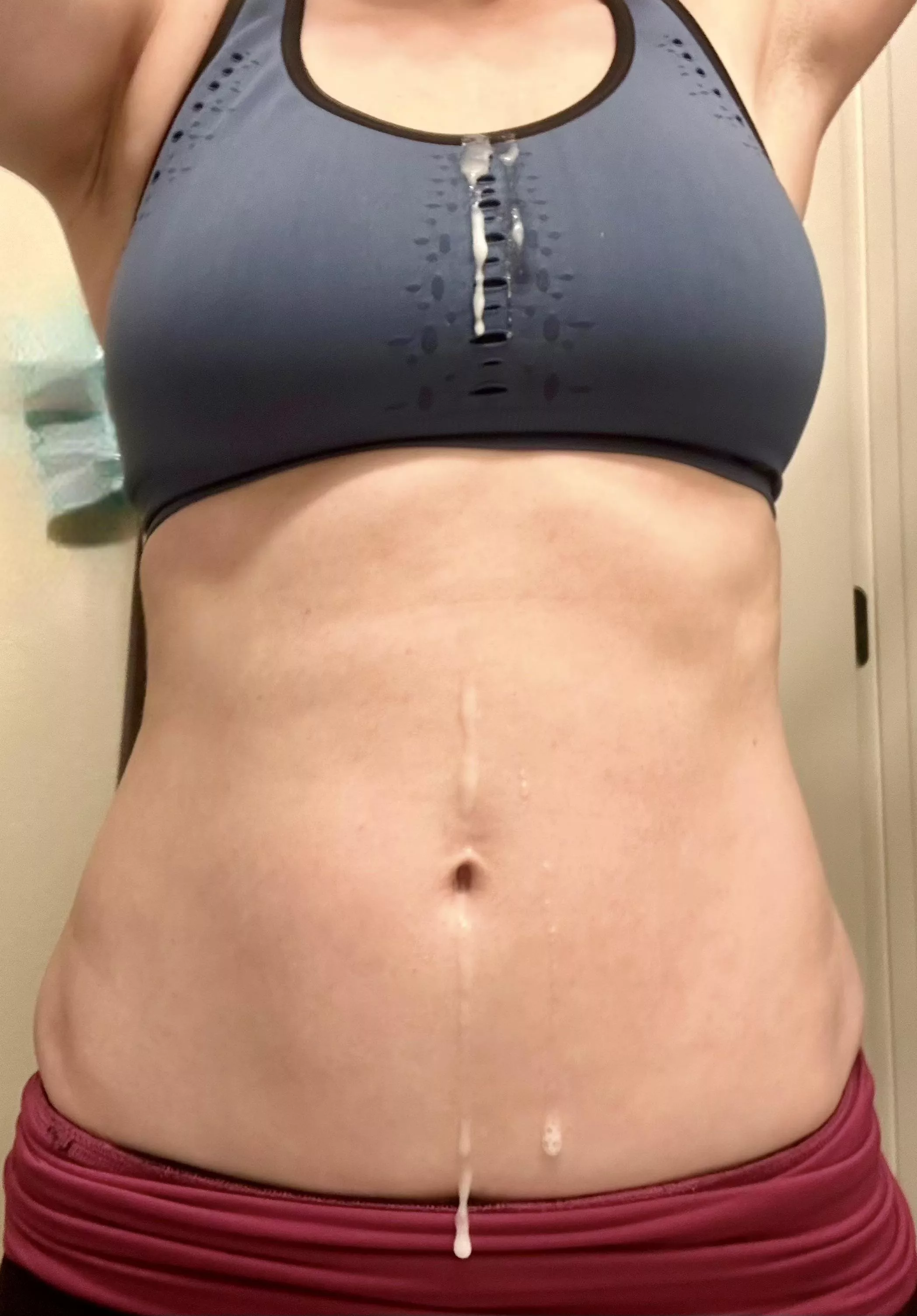 Where is your favorite place to cum on clothes 💦 😈 Comment below ⬇️  posted by BZNHotwife