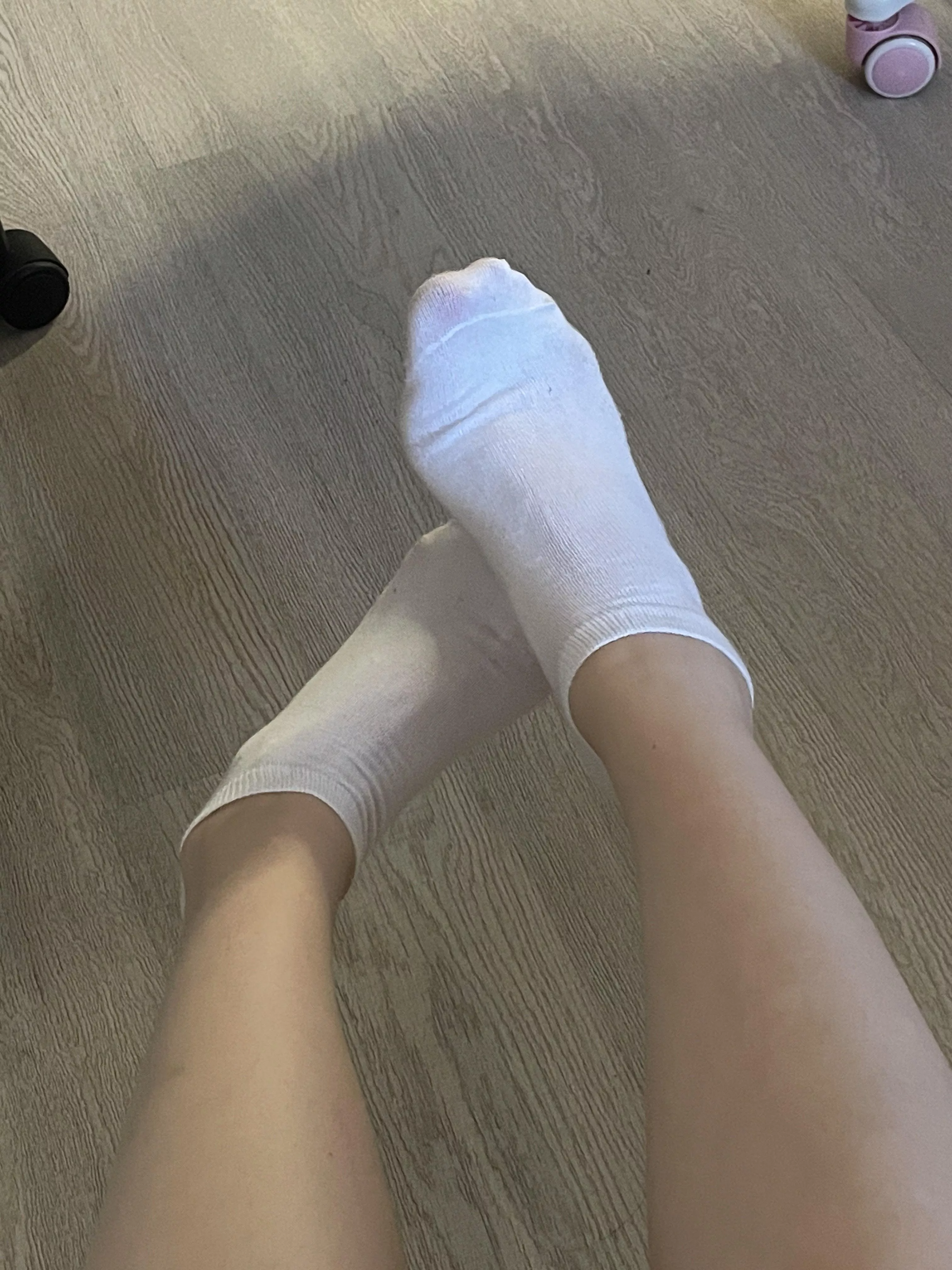 white socks for you when to give them to you before or after a walk posted by Wonderfullbabyy