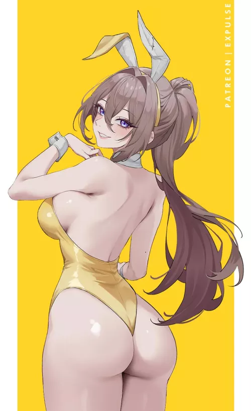 Yellow Bunny  by CheetahSperm18