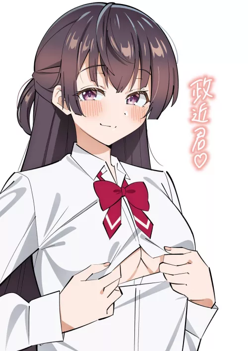 Yuki Suo Showing Off Her Little Tits (Roshidere) by Csxc