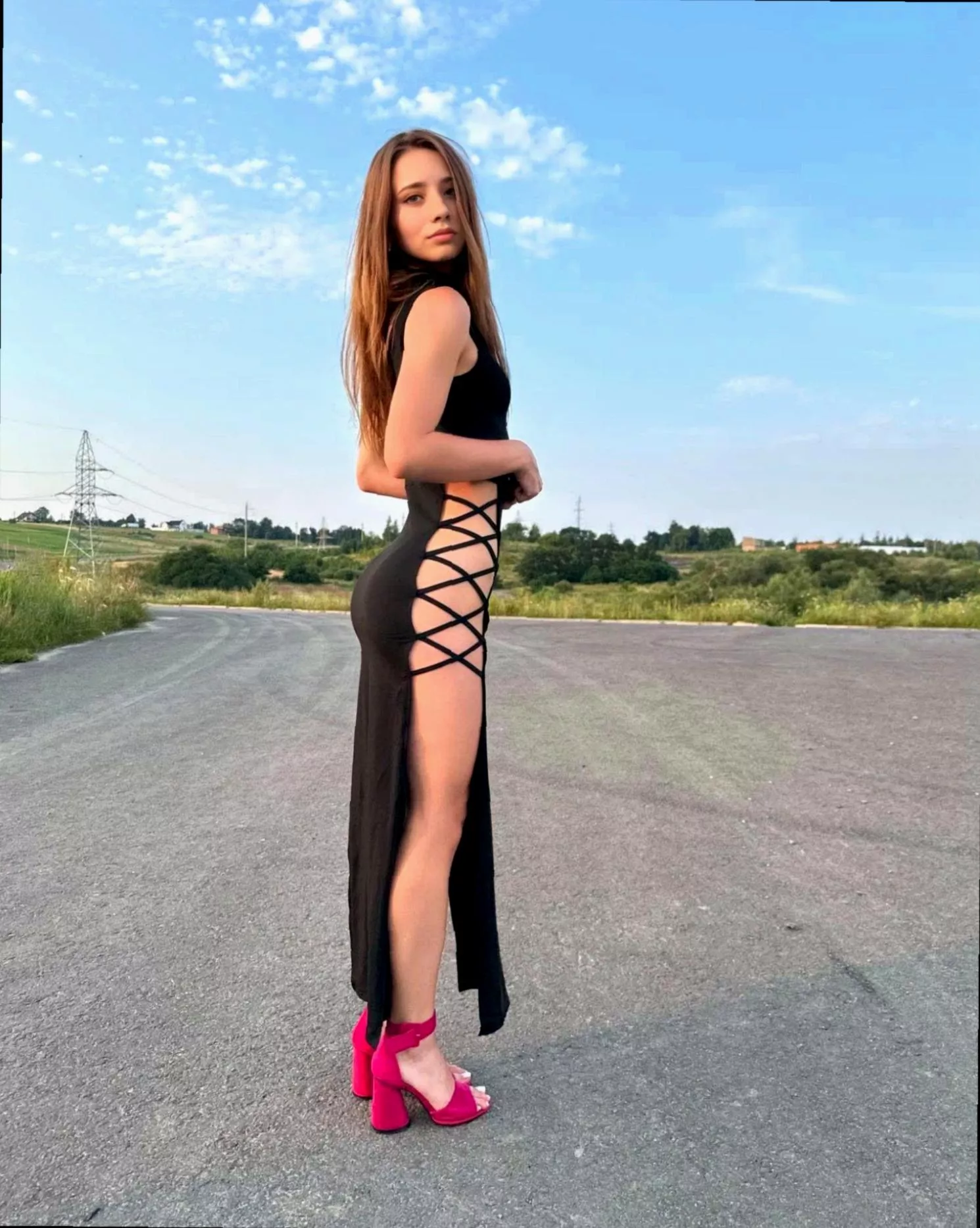 Found the tightest dress I have that highlights my curves  posted by Mother-Employment525