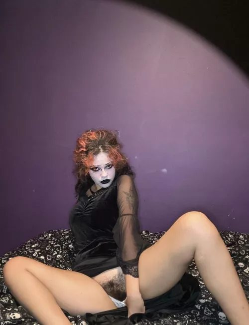 Goth Girls Hairy Pussy by Full_Tradition4190