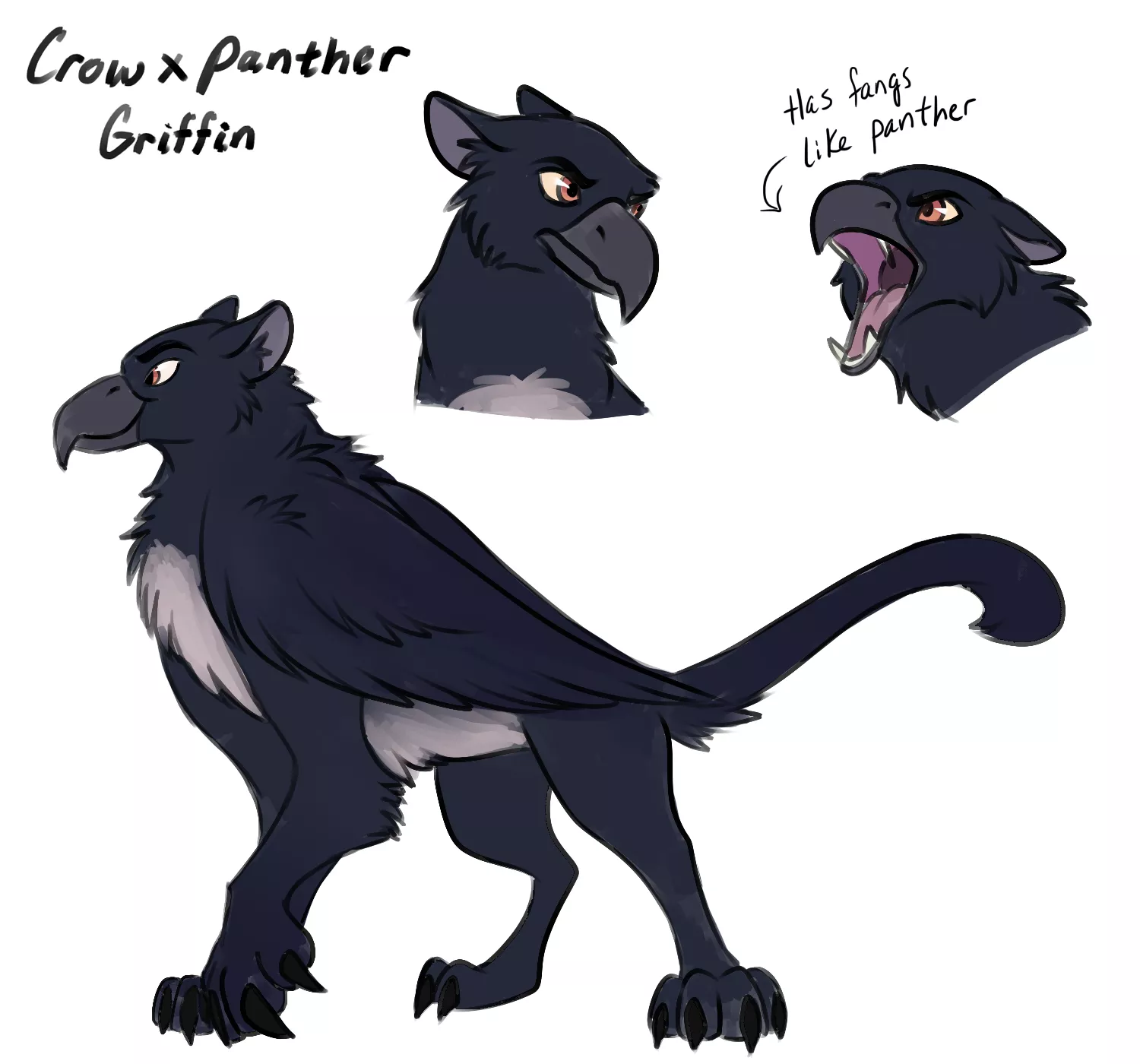 How Do You Feel About Unconventional Griffin Species? (Adoptable) posted by Glittering-Amount-68