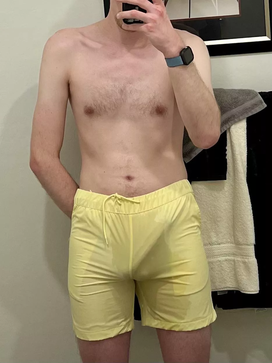 I show up at the pool like this, how quick do I catch you staring? posted by LongZiti