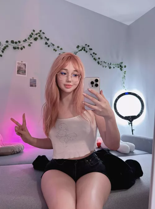 If you give me a kiss, you'll have good luck all year! ;) by mayobeby