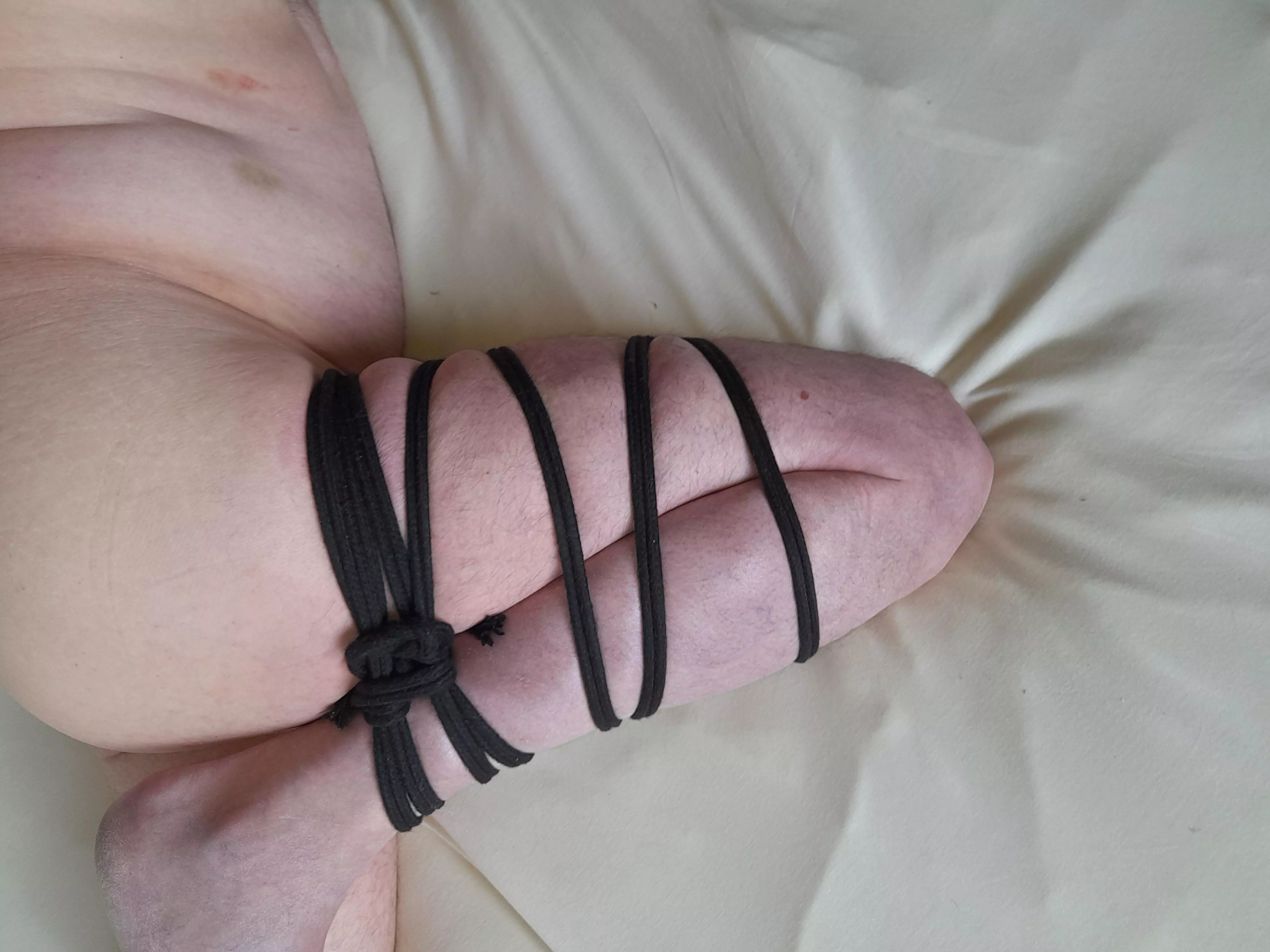 Leg tied  posted by Knutctw